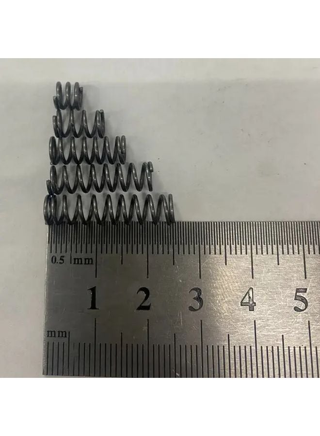 10pcs 65MN Manganese Steel Compression Springs 0 8mm Wire 6mm Width 5 50mm Length For Home Repair Toy Replacement - Image 3